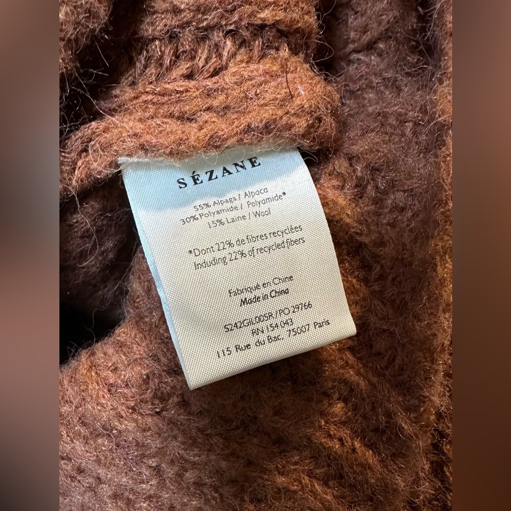 NWOT Sezane Emile Cardigan - Picture 11 of 11